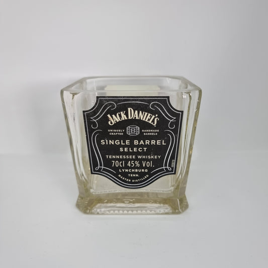 Jack Daniels Single Barrel Select Whiskey Bottle Candle
