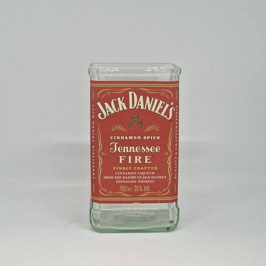 Jack Daniels Tennessee Fire Whiskey Bottle Candle