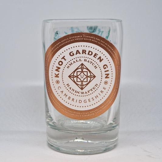 Knot Garden Gin Bottle Candle