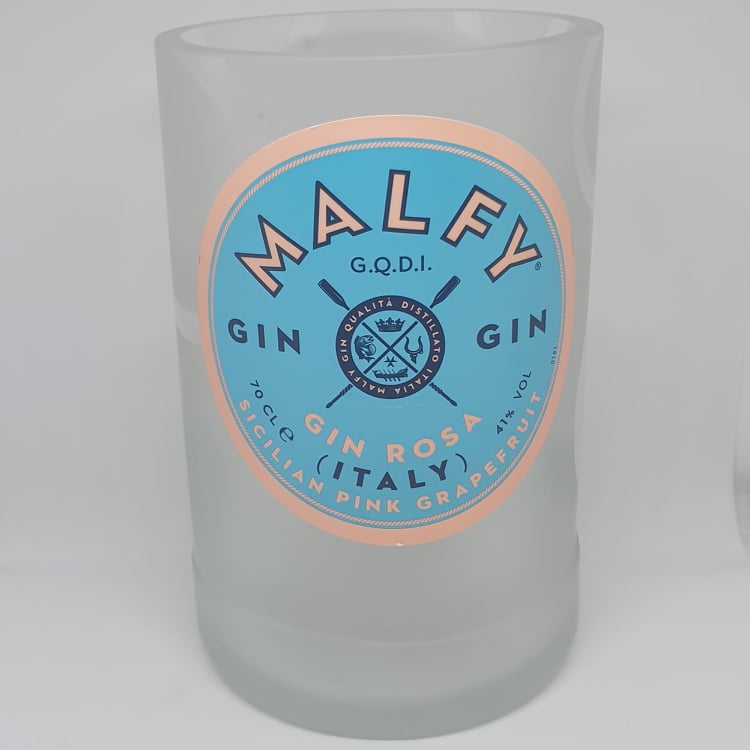 Malfy Gin Rosa Bottle Candle