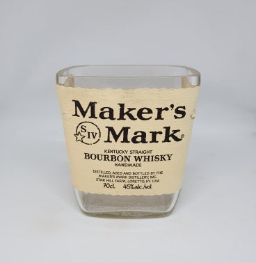 Maker's Mark Bottle Candle