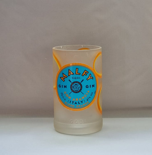 Malfy Con Arancia Gin Bottle Candle