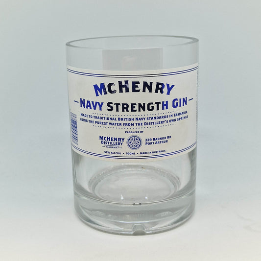 McHenry Navy Strength Gin Bottle Candle