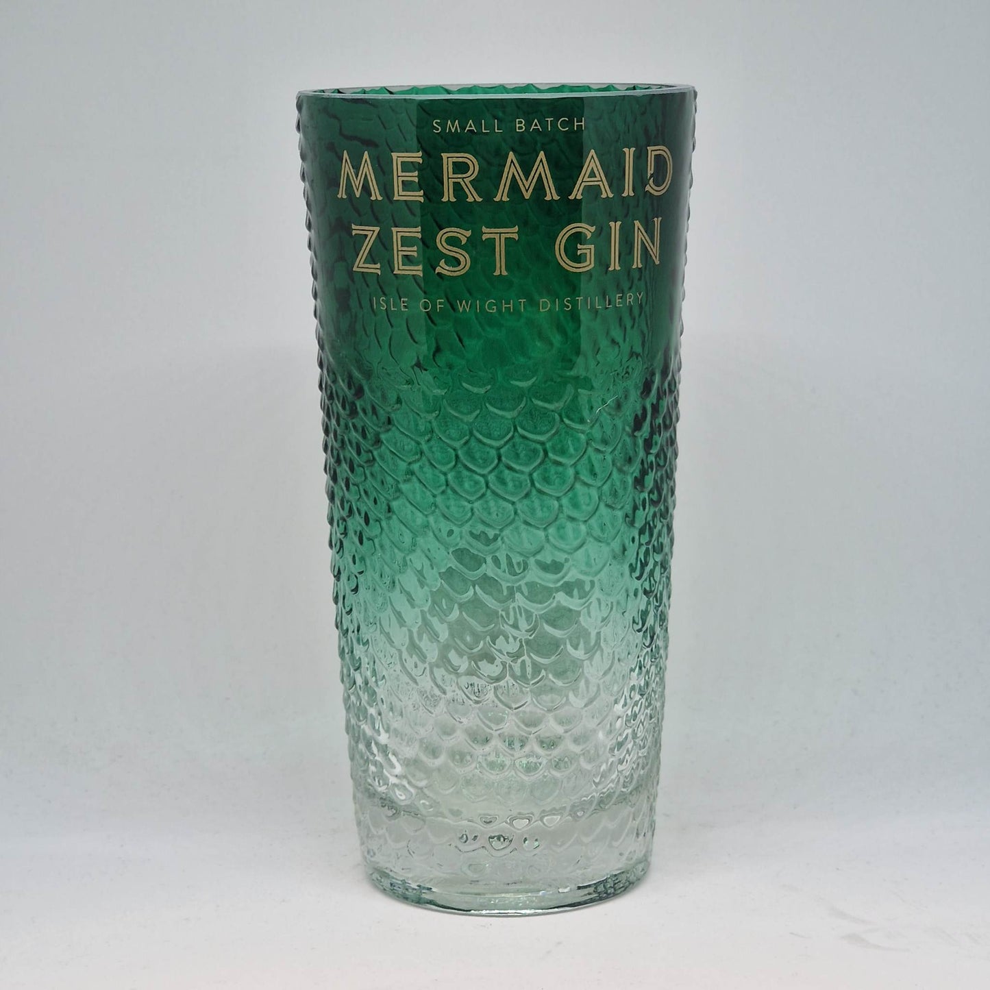 Mermaid Zest Gin Bottle Candle