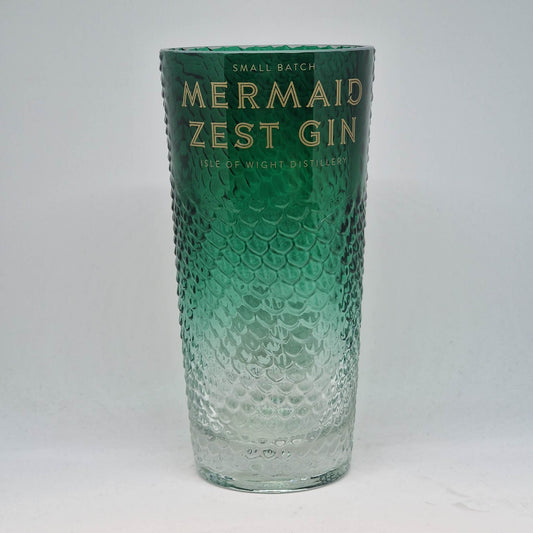 Mermaid Zest Gin Bottle Candle