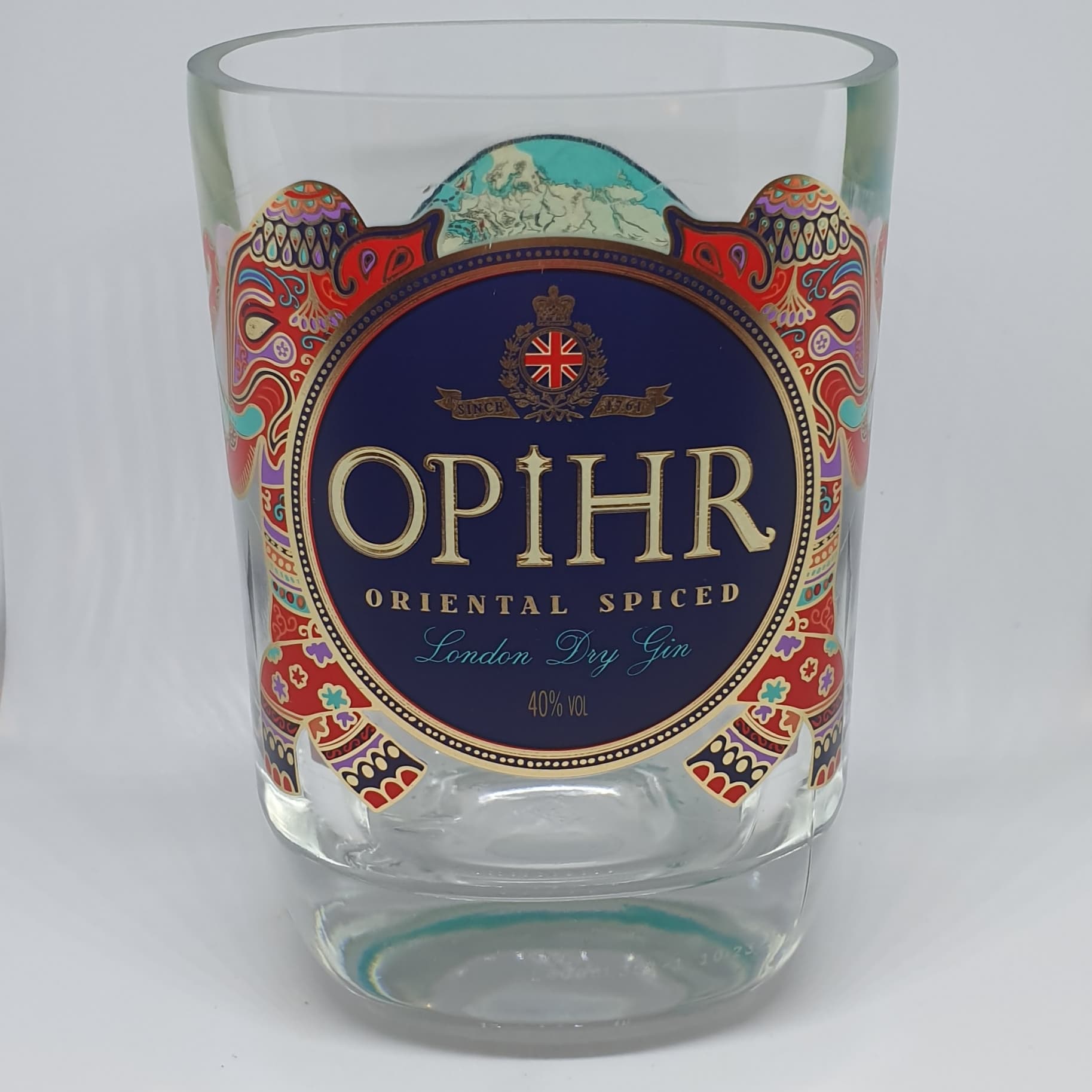 Opihr Gin Bottle Candle