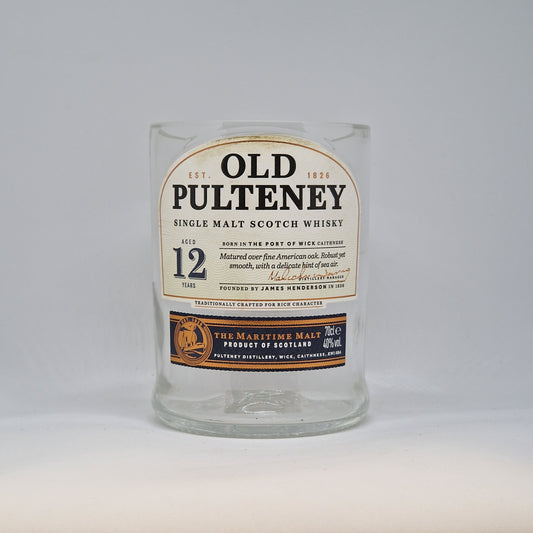 Old Pulteney Whisky Bottle Candle