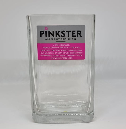 Pinkster British Gin Bottle Candle