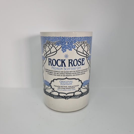 Rock Rose Original Edition Gin Bottle Candle