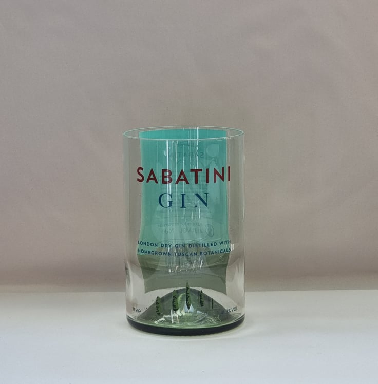 Sabatini Gin Bottle Candle
