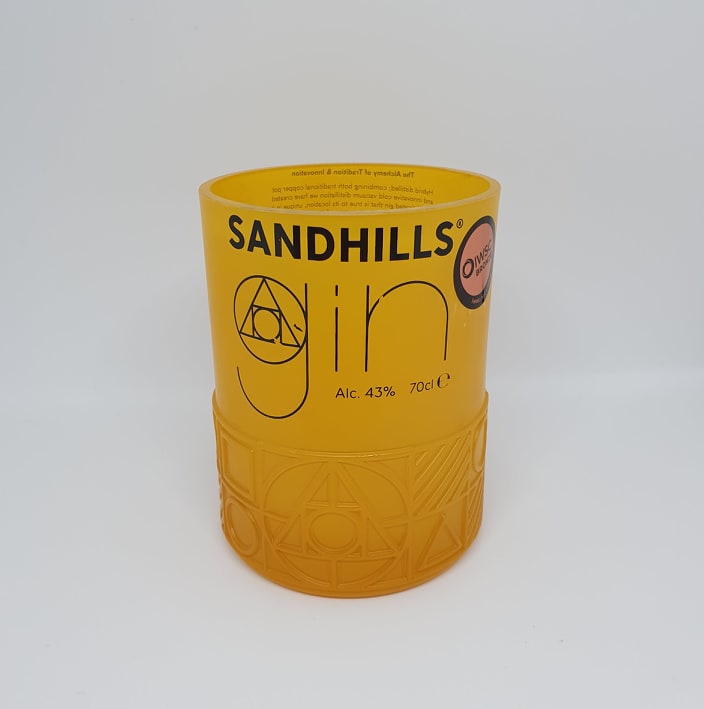 Sandhills Gin Bottle Candle