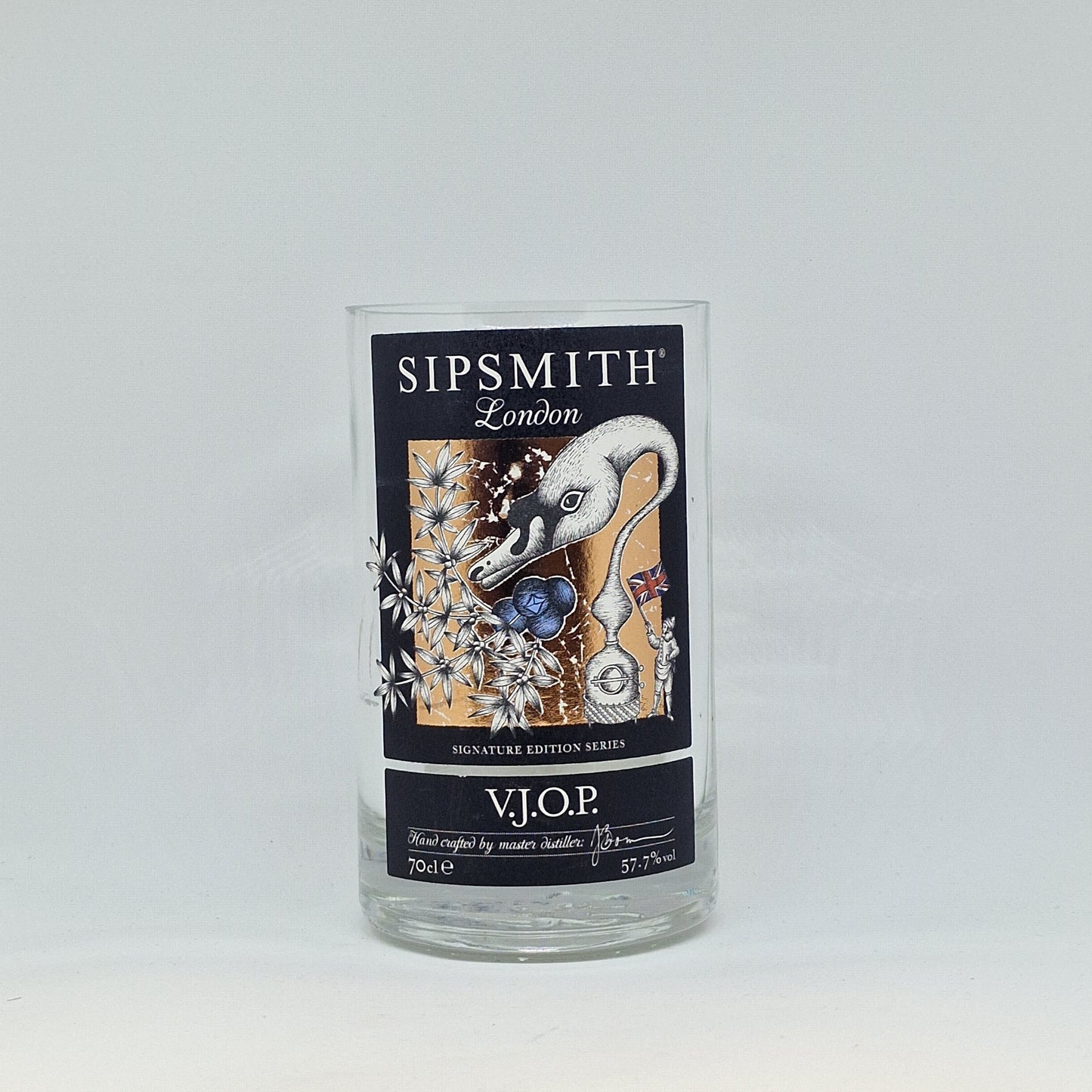 Sipsmith V.J.O.P Gin Bottle Candle
