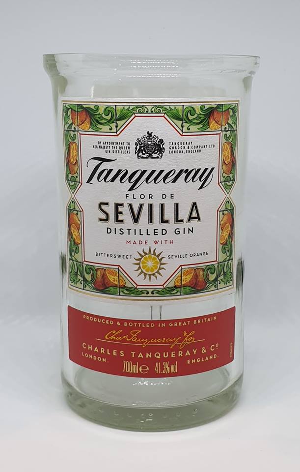 Tanqueray Sevilla Bottle Candle