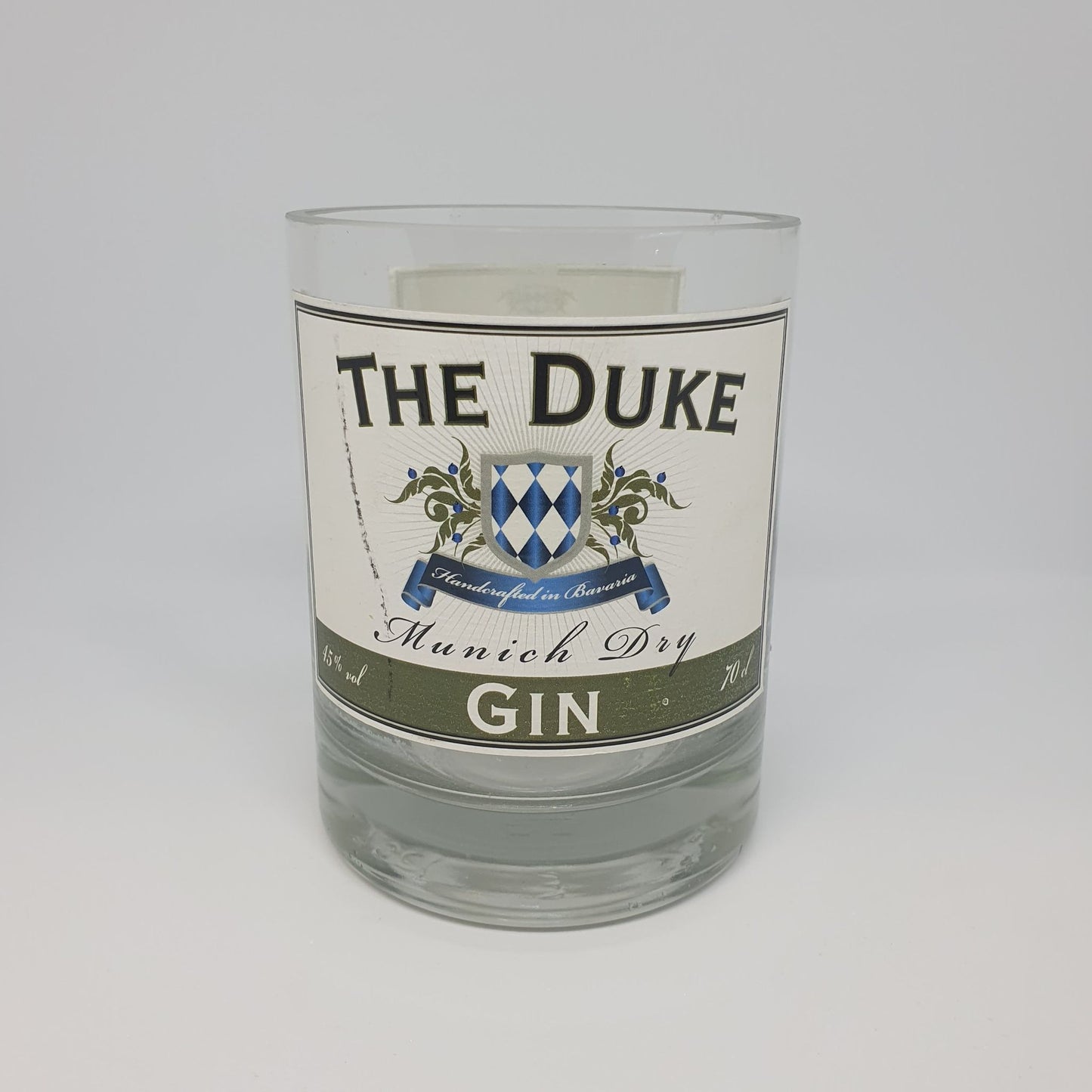 The Duke Gin Bottle Candle