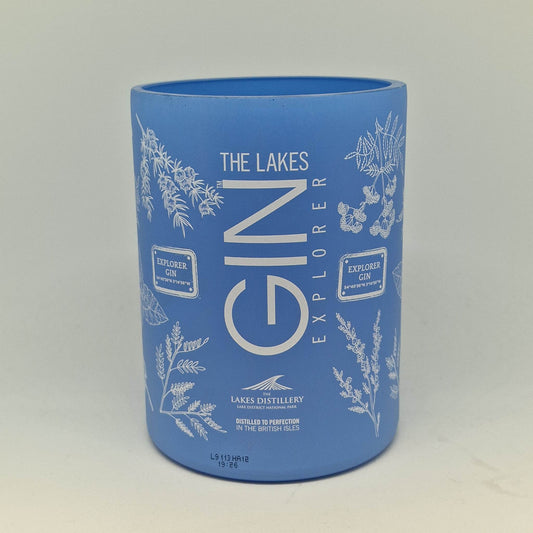 The Lakes Explorer Gin Bottle Candle