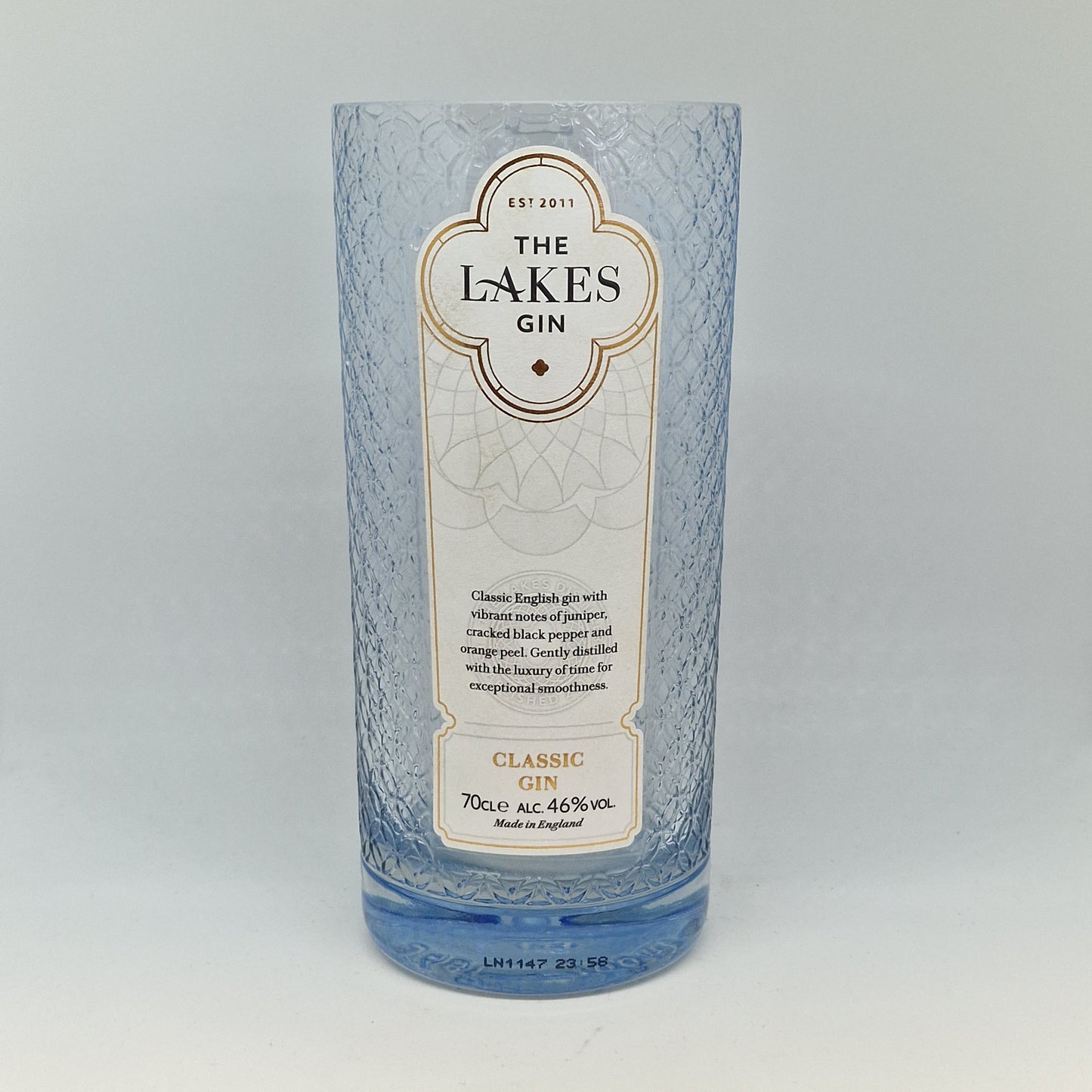 The Lakes Gin Bottle Candle