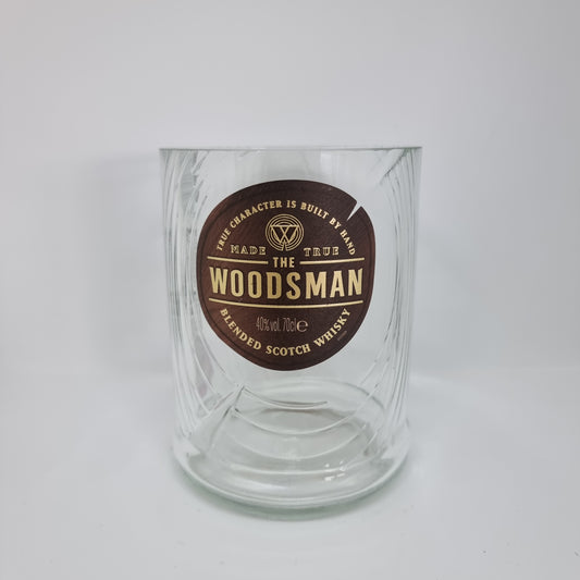 The Woodsman Whiskey Bottle Candle