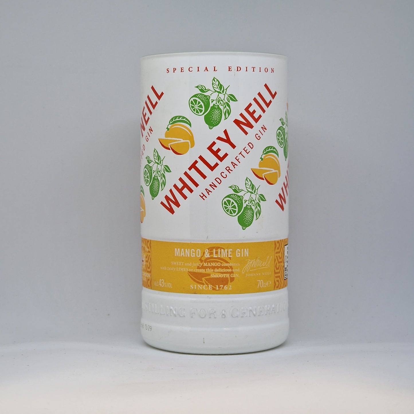Whitley Neill Mango & Lime Gin Bottle Candle