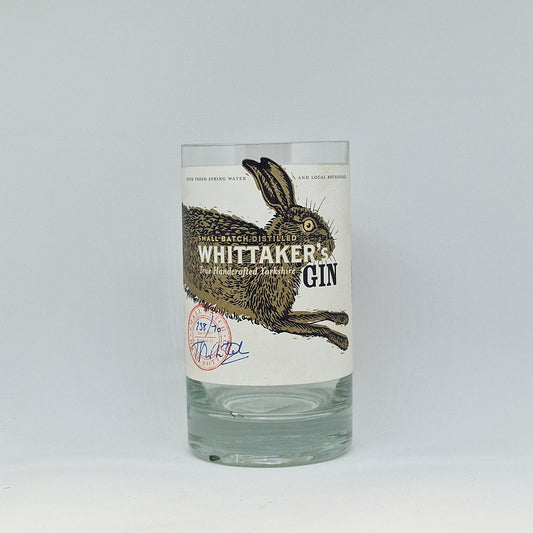 Whittakers Gin Bottle Candle