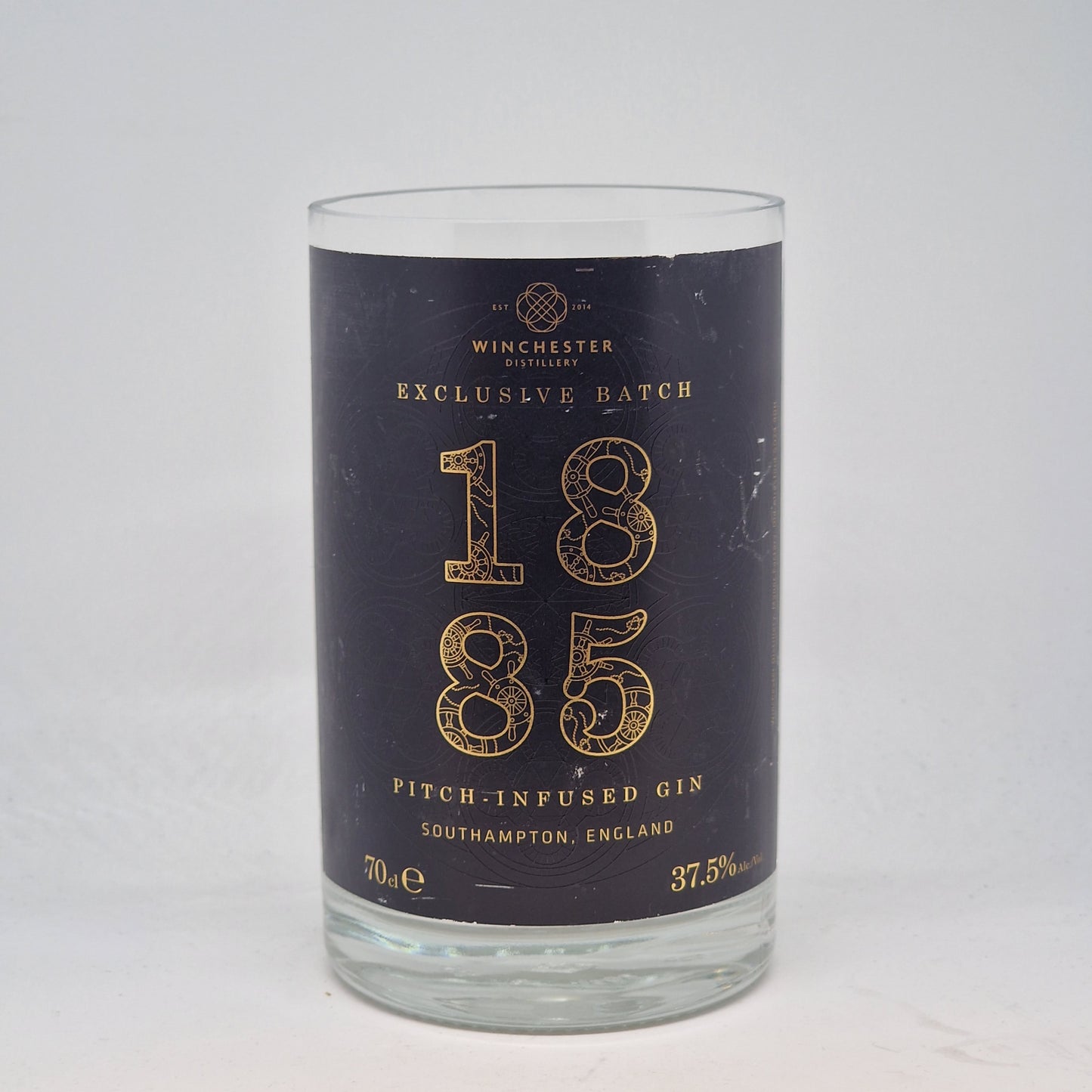 Winchester Southampton FC Pitch Infused Gin Bottle Candle